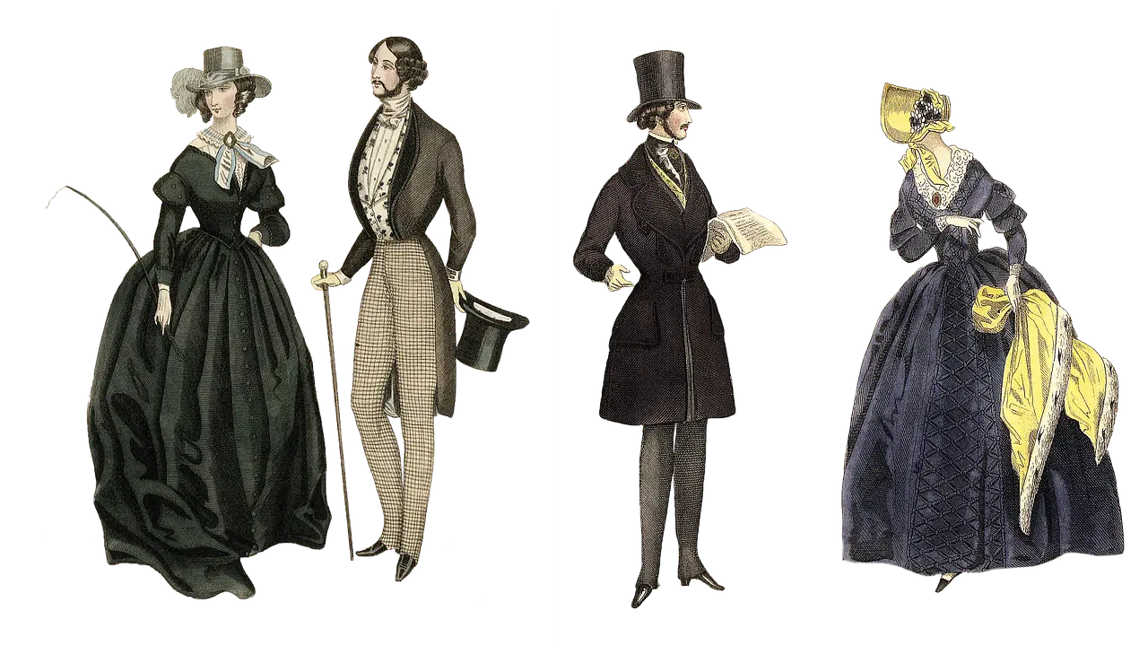 Men's Fashion Design Victorian Era